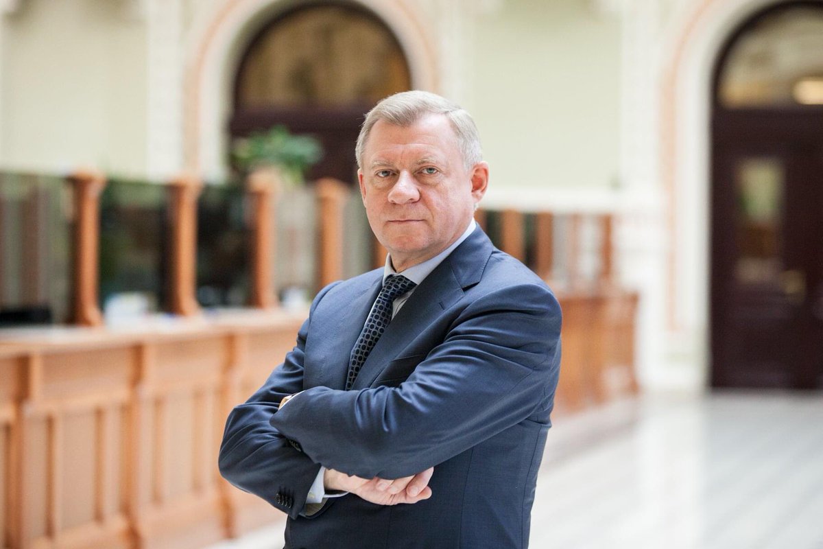 YSmolii's tweet photo. I’ve submitted my resignation appeal to the President. This decision has been taken as an answer to systematic political pressure that denied fulfillment of my duties as the Governor. Let it be a warning for attempts to undermine institutional independence of the central bank. https://t.co/cFQuAlakrM