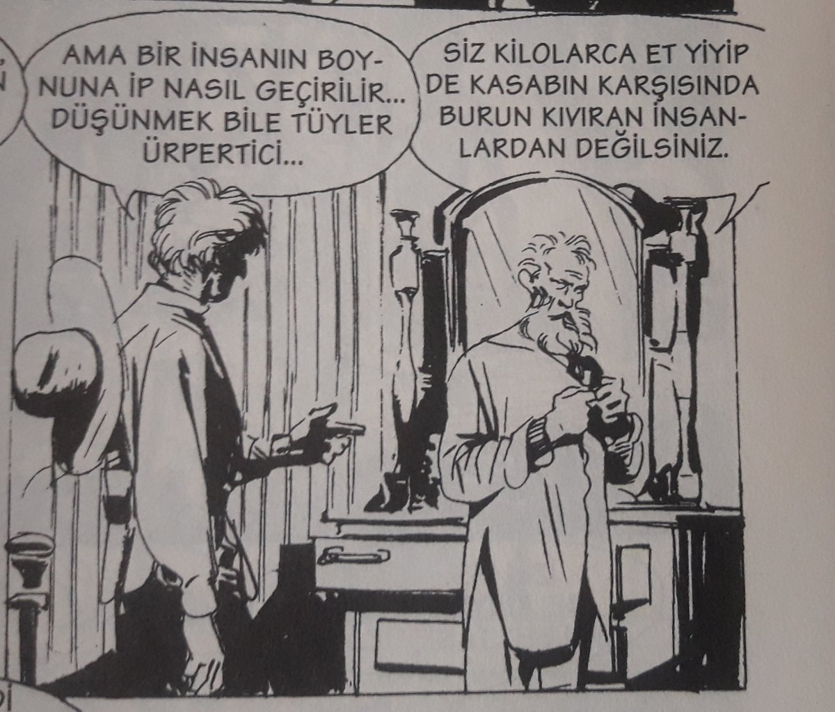 yavuz_cobanoglu's tweet image. Malum gündem yoğun, bende de zaman hep olduğu gibi kısıtlı... Yine de şu takımı araya sıkıştırdım ya, nefes aldım, kendime geldim resmen... Kanun, adalet, idam vb. kavramlarının işlendiği hikâyeler felsefi metin gibiydi... #KenParker #comic #comics #ComicsForEveryone #çizgiroman