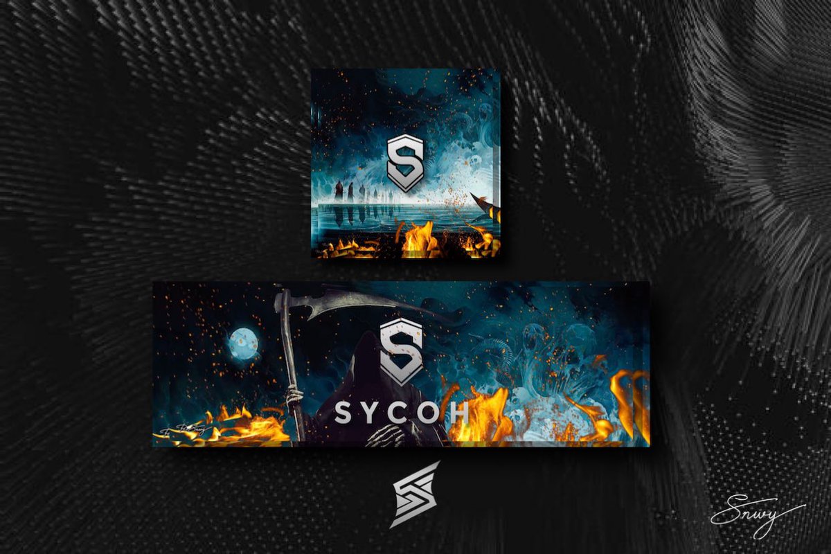 _Snwy's tweet photo. Rebrand &amp; Sycoh logo for @Sycohtic 
Likes &amp; Retweets appreciated https://t.co/cmtMLLdlYL