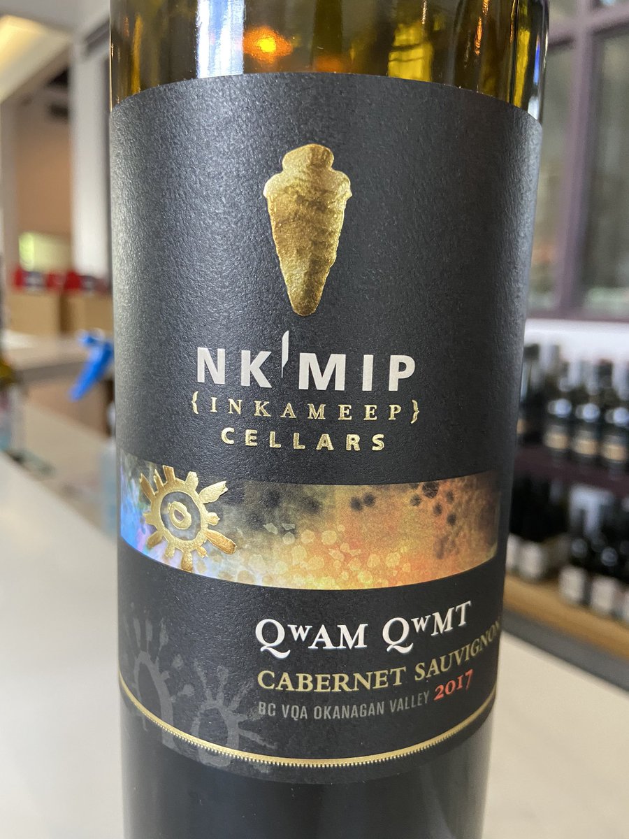 North America’s first Indigenous Winery <a href="/nkmipcellars/">Nk'Mip Cellars</a> made their first vintage 20 years ago.  Delicious smoky Merlot and the spicy Cab from their Qwam Qwmt tier is worth the visit. #osoyoos #goldenmilebench #CanadianWine