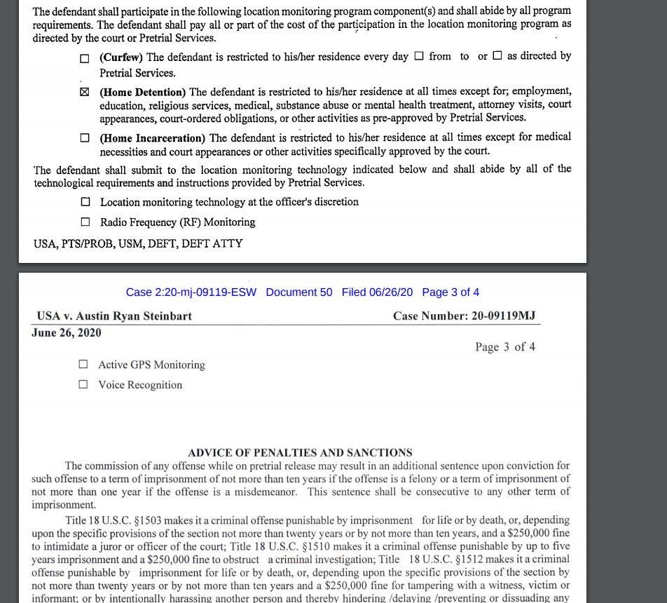 Anatomy of a Psyop.Austin was shown to be a fraud.He was arrested by the FBI.He's currently in violation of the Order Setting Conditions for his Release.I wonder how the Special Agent on Austin's case feels about this?If you want to know why Austin was arrested, here  https://twitter.com/AustinSteinbart/status/1278387075809570816