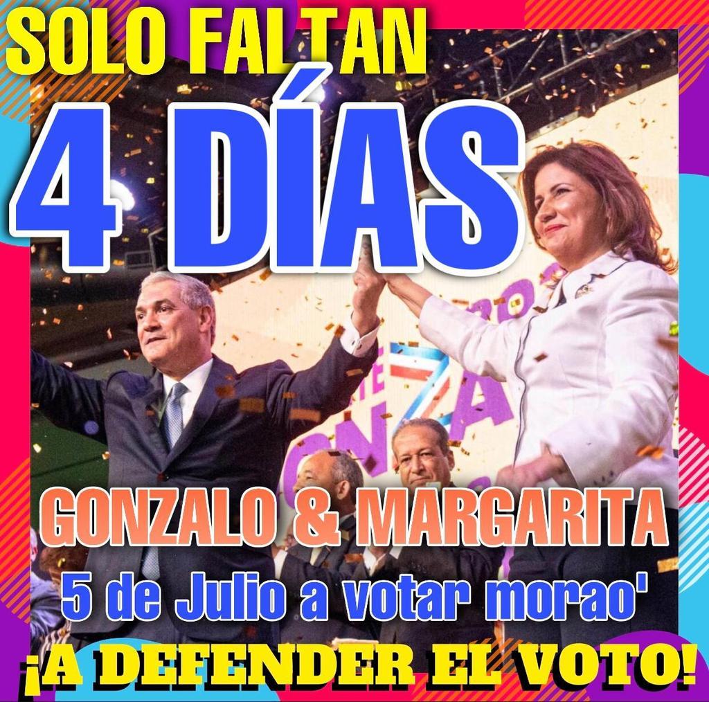 Anthony40131066's tweet photo. Solo Faltan 4 Días para la Contundente Victoria!⭐
#SectorExternoPuertoPlataConGonzalo https://t.co/X8iv2tS6c6