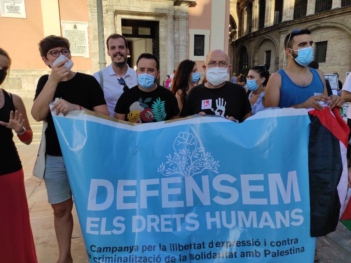 🇵🇸 Ens manifestem contra l’annexió il·legal de Cisjordània per part d’Israel amb la complicitat dels EUA i la passivitat de la comunitat internacional, un atac més als drets i llibertats del poble palestí #PalestinaLibre #StopApartheid