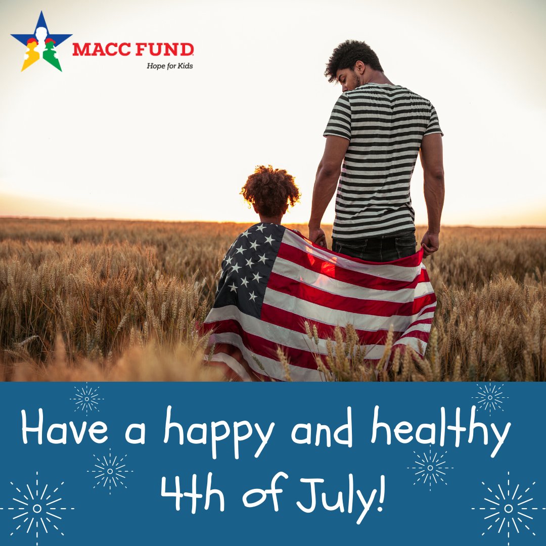 We hope that you have a happy, healthy 4th of July! #IndependenceDay