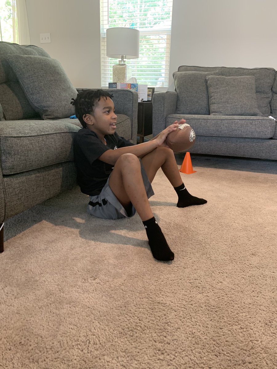 iCoachEXED's tweet photo. @EaglesComms @brandongraham55 @Eagles @gamebreakerhg So.... today’s MVP award goes to Uncle .@brandongraham55  Sean Sat Still for the first time in 110 days for your Q &amp; A session! #2ndGradeSean #EaglesUncles https://t.co/gLIuLZNQMR