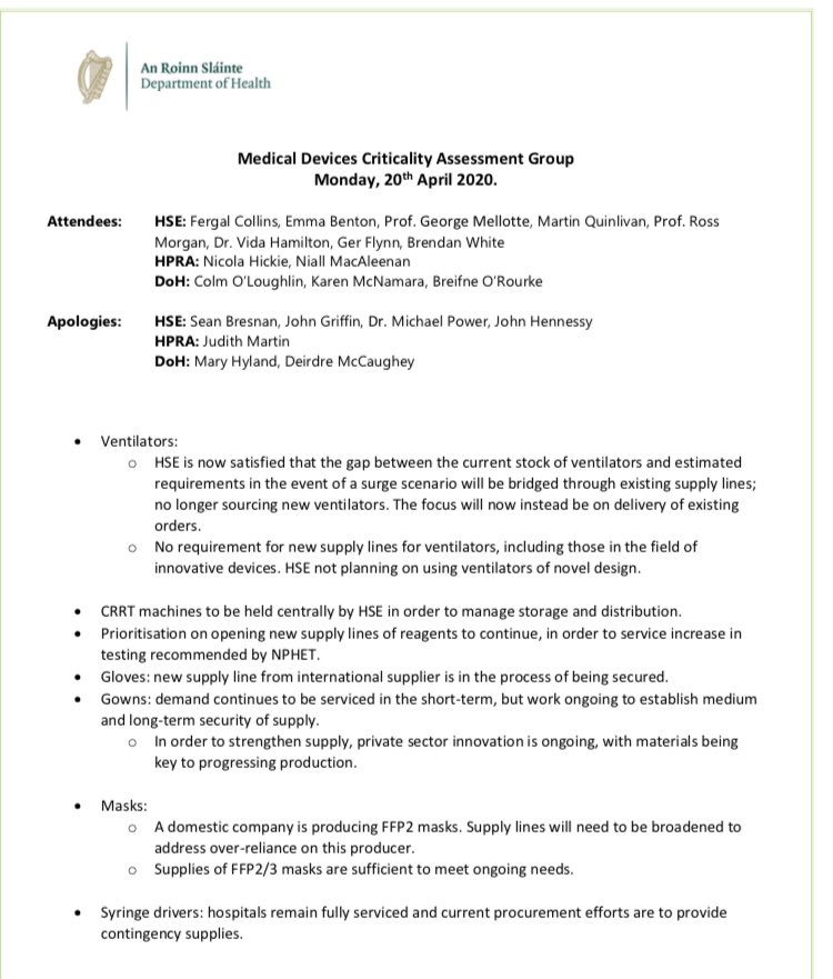 end of April, confirms domestic FFP2 production. must be same firm that was producing 5k more than we needed... so question has to be asked why  @BravoCharlieTa1 simply didn’t collect from this manufacturer and deliver to hospitals/nursing homes with no masks 