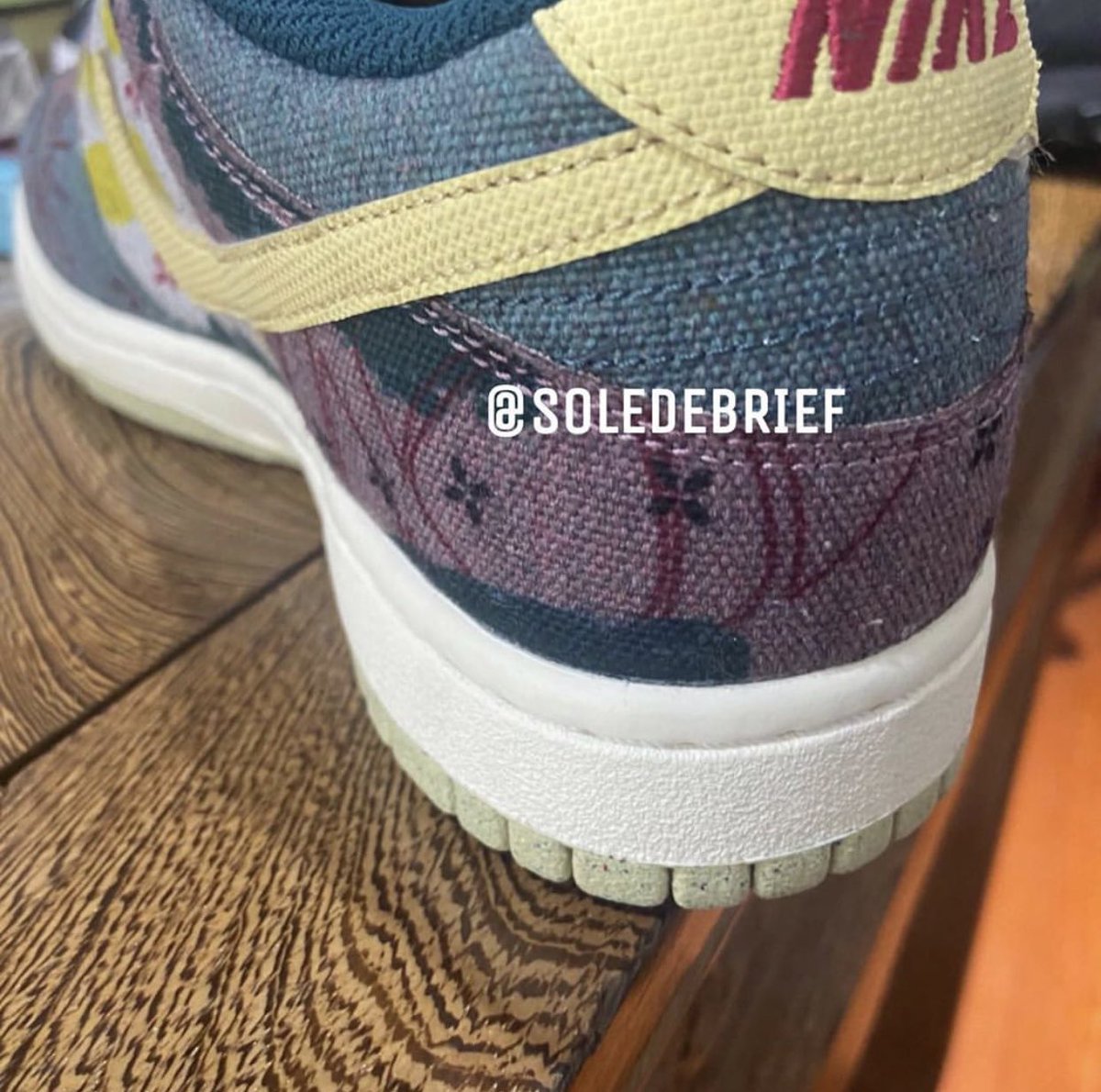 nicekicks's tweet photo. Could this Nike Dunk Low be a part of the Space Hippie collection? 👀🤔 https://t.co/UXt8Ut1qJS