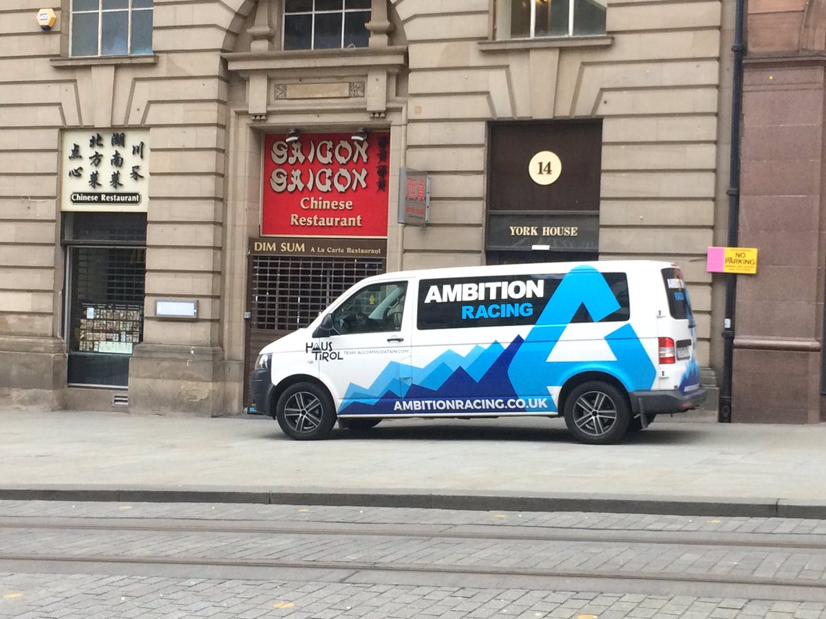 Then saw this guy drive straight onto the pavement 