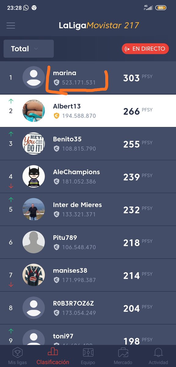 halpert_24's tweet photo. @FantasyLaLiga 
Una cosa es saber de fútbol pero otra es negociar de esa manera en vuestra aplicación y encima Liga patrocinada patrocinada por @movistar_es https://t.co/zmPlXAwBDE