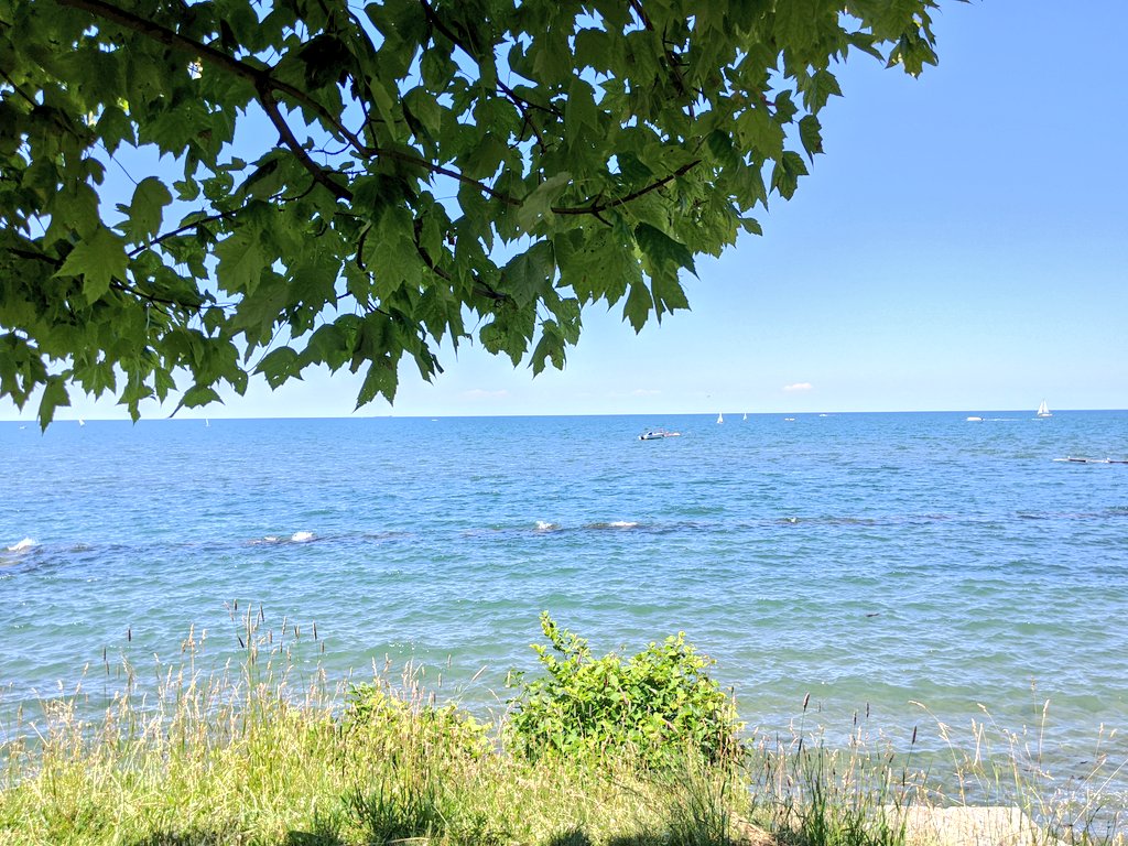 Hurlamania's tweet photo. From about that row of rocks in the water about 3 feet inward and to the shore used to all be sandy beach...
#RisingWater #LakeErie #CLE #Cleveland #MissingBeach https://t.co/LV5aybnZnX
