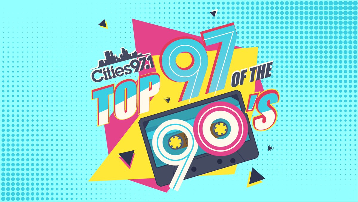 cities97radio's tweet image. It&apos;s a throwback weekend on Cities 97.1! We&apos;re playing the Top 97 of the 90&apos;s 🕶️

Listen live: iheart.com/live/cities-97…