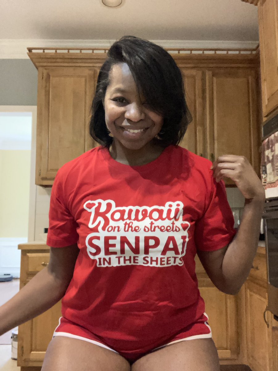 ShanPir's tweet photo. It’s an #anime thing; you wouldn’t understand 😉! One for my #animelovers 😘! #hadtohave 😍! #newtee #cutie #master 😘💕! #kawaii #senpai https://t.co/CUBEucSyuY