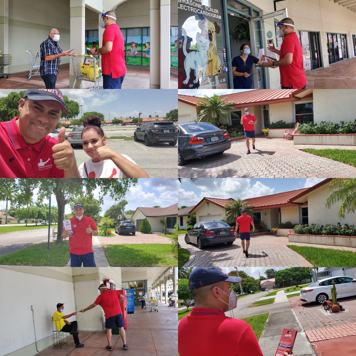 cmancera33's tweet photo. Today on the campaign trail hitting the streets and businesses of my District 11 Miami-Dade. Let’s vote this August 18th for Cristhian Mancera 356 on the Ballot for Miami-Dade District 11 commisioner. Hoy en las calles de mi distrito compartiendo el mensaje de nuestra campaña. https://t.co/28w1YDP0xI
