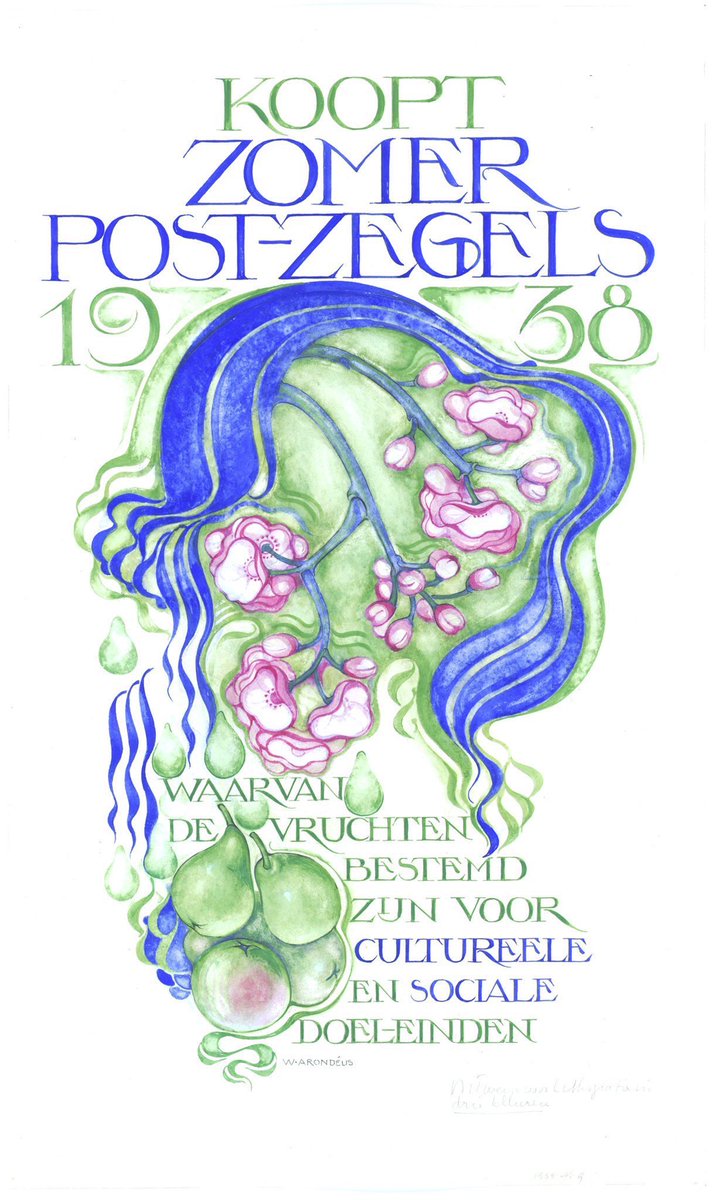 Life was hard for him & he took odd jobs whilst practising his art. In the 1920s his abilities were finally recognised in his being commissioned to paint a mural for Rotterdam Town Hall (1923). Money was still hard to come by.