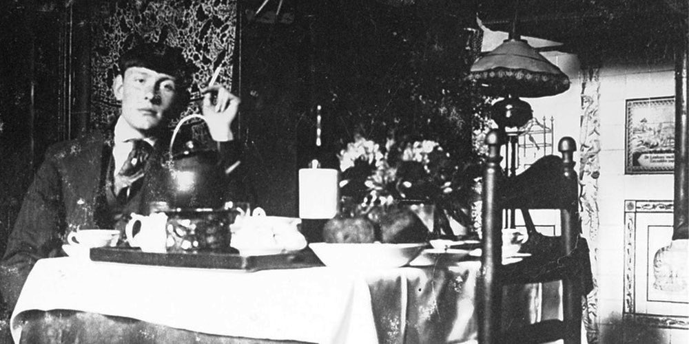 He grew up in Amsterdam. When he was 17 he told his parents that he was gay & they later kicked him out for refusing to hide it (aged 18). To eke out a living he painted, created illustrations & wrote. He discovered in himself a fierce independence.