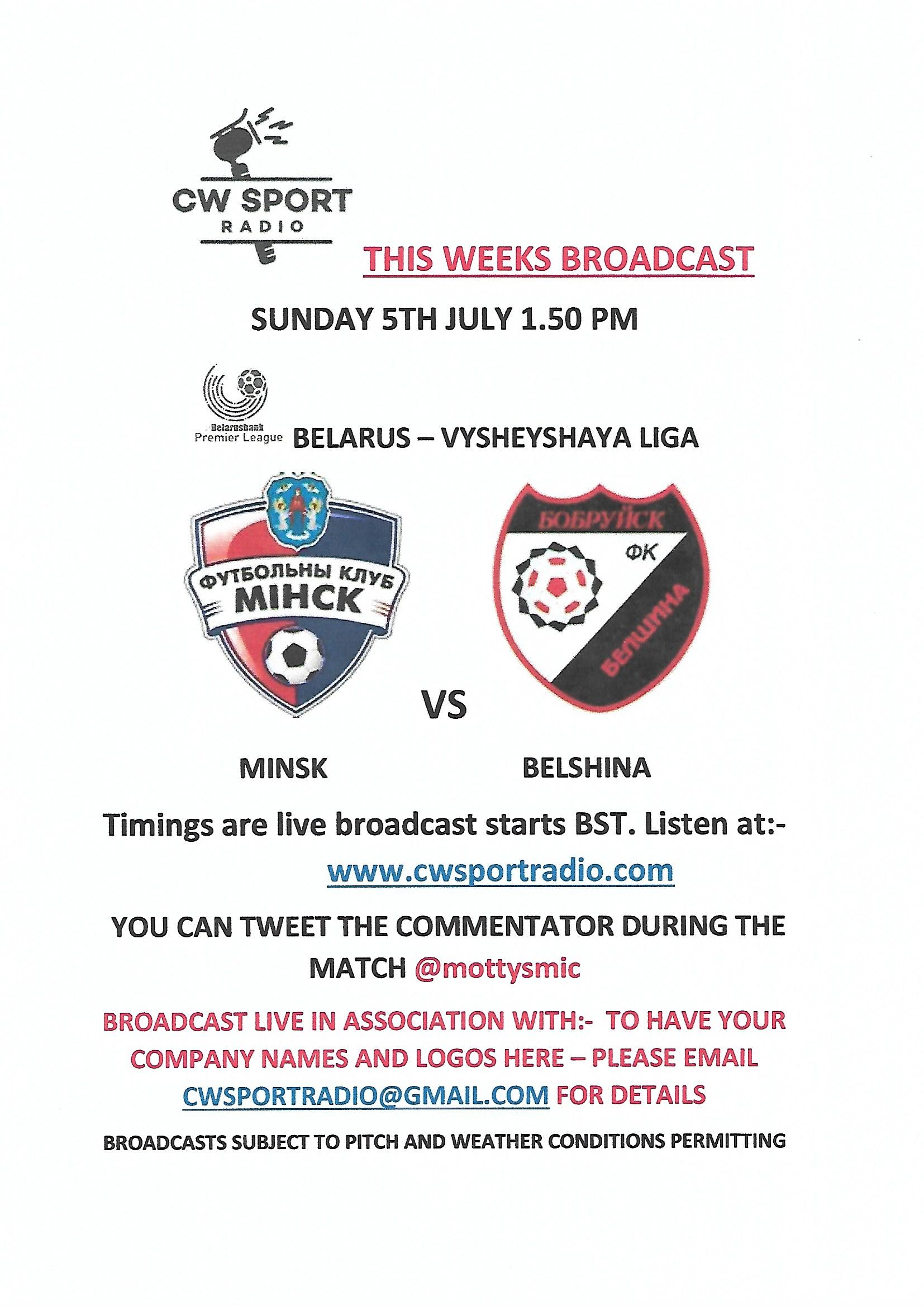 Belarus premier league live deals