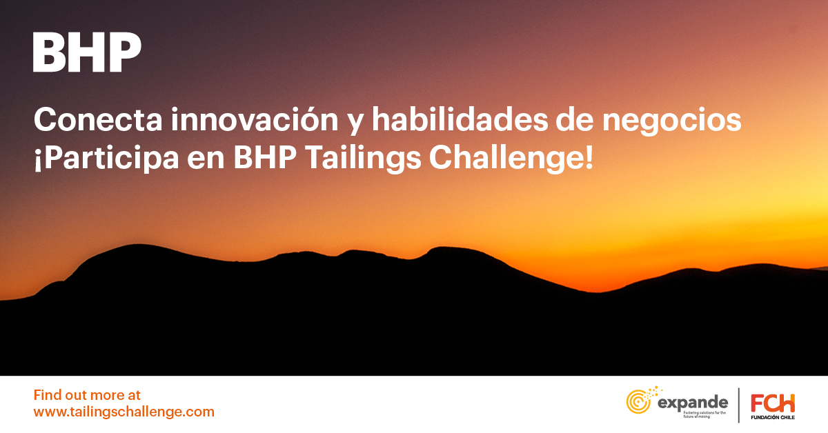 endeavorchile's tweet photo. ¡Participa! @BHP, con el apoyo de @ExpandeMineria , ha lanzado "BHP Tailings Challenge", una nueva iniciativa basada en economía sustentable, que busca identificar soluciones innovadoras para darle un nuevo uso a los relaves de cobre. Postula aquí: https://t.co/itwe7LGbDl https://t.co/tFiUA1kuva