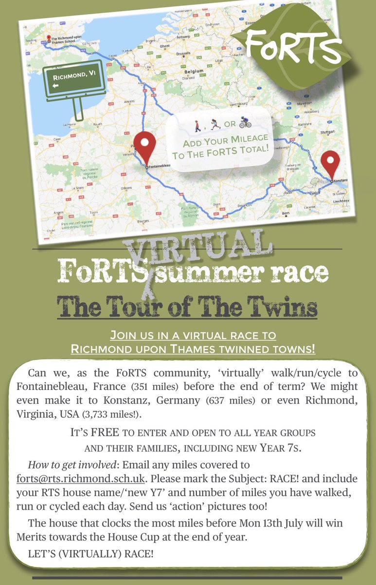 RTS_Twickenham's tweet photo. Thank you to FoRTS who have organised The *Virtual* Tour of a the Twins! See flyer for full details and info on how to take part. We hope to see as many of the RTS community involved as possible and look forward to seeing your action shots! @LBRUT @RuT_College #TeamRTS https://t.co/79XNItWOdB