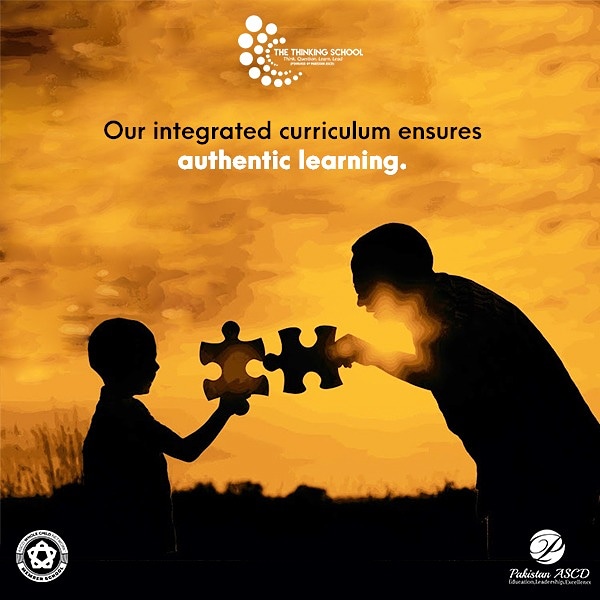 ''Life is not divided into subjects but integrated. Our immaculate, research-based thinking curriculum endorsed by our accreditation bodies ensures that every subject makes sense and is connected to the other.

#thinking #schools #Islamabad #pakistan #parent #kids #future