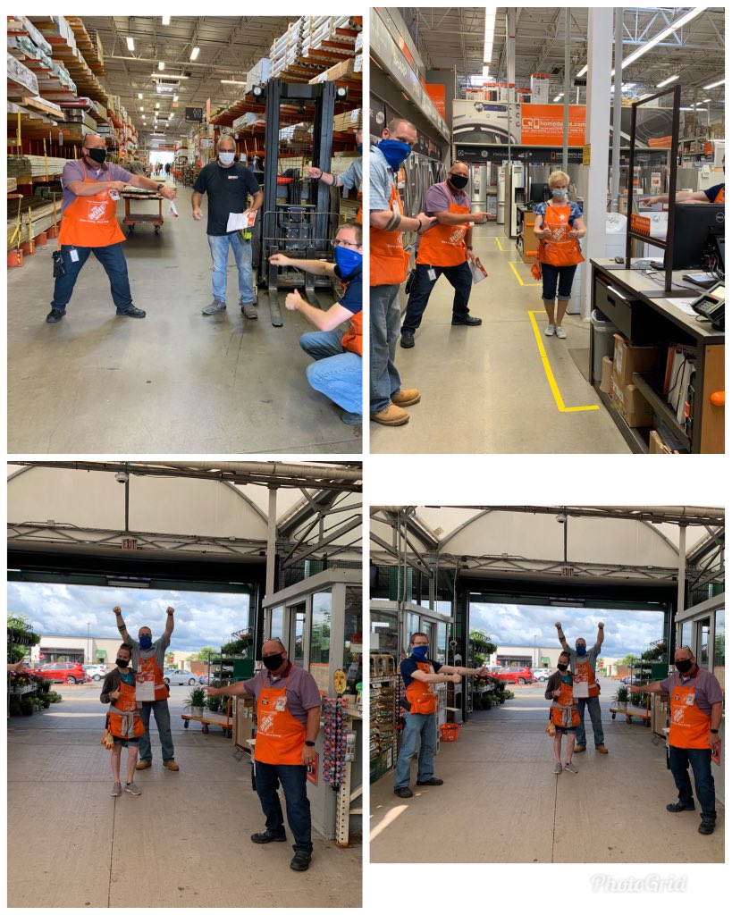 Great day recognizing some outstanding Customer Service. Thank you Kim, Georgie, Chis and Jen for being A shining example of what great customer service is all about all four of you received awesome recognition letters from customers within the last two weeks nice job.