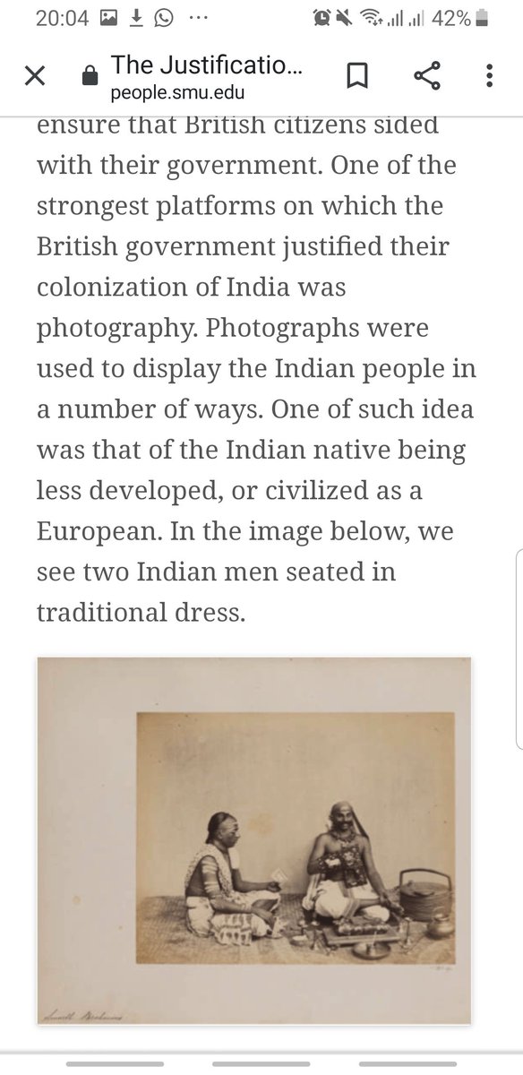 This "South Asians are wacky and exotic and all the same" stereotype didnt come from nowhere btw. Colonialist came up with it to justify exploitation Heres an article on how the first photographs of Indians were used for this purpose https://people.smu.edu/knw2399/2015/04/30/the-justification-of-a-nation/