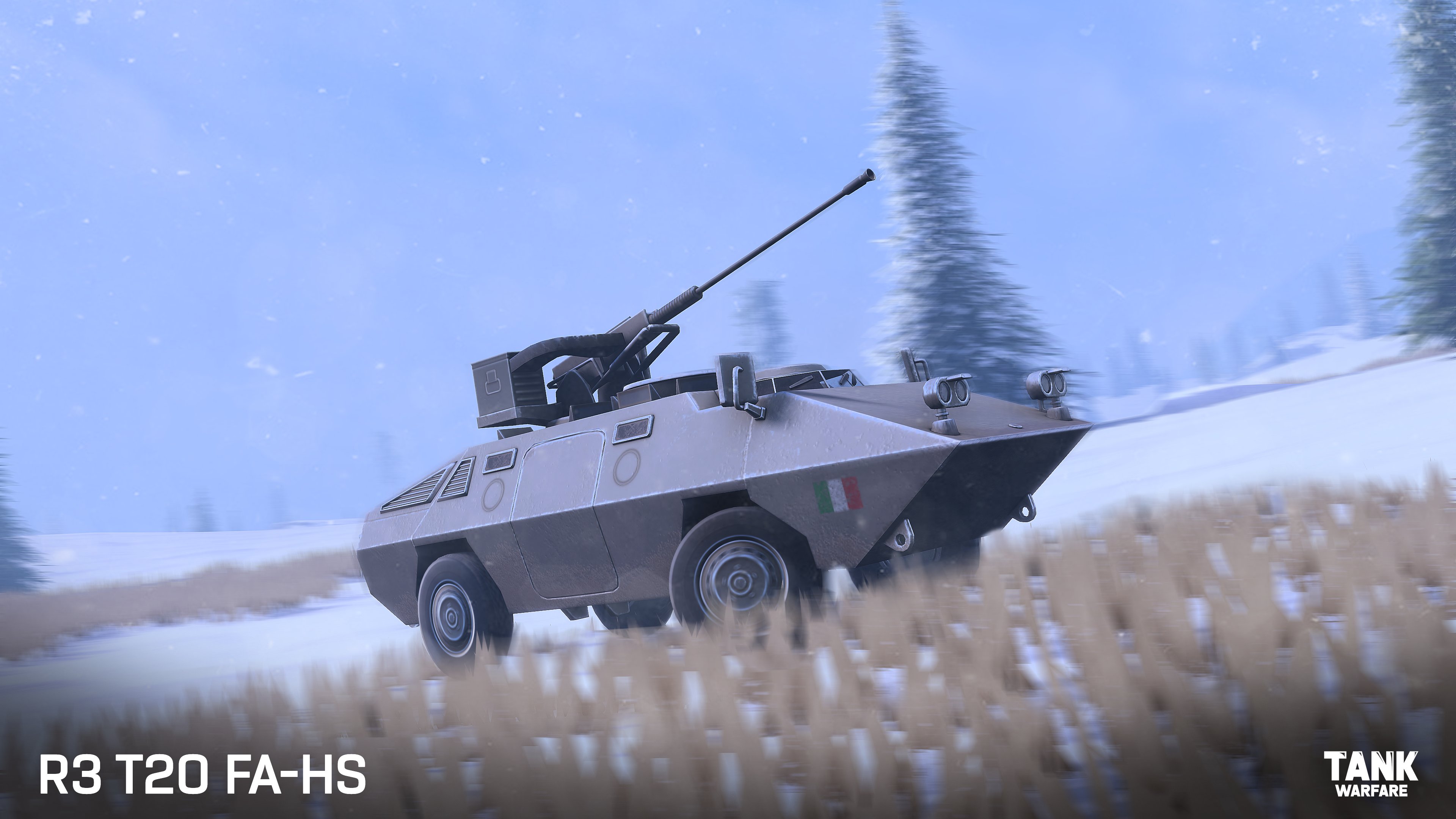 IndieBox Studios on Twitter: "Update Version 0.3.5 will bring the OTO Melara R3 Capraia, prototype reconnaissance vehicle that was developed as a top-secret project by OTO Melara in Italy. The Oerlikon