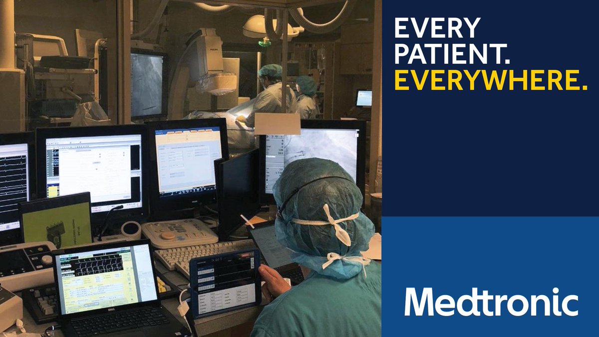 MDT_Cardiac's tweet photo. Remote implant support from the control room or outside of the hospital is possible. Talk to your local Medtronic representative to learn more. #remotecare https://t.co/6XTKqmvfR3