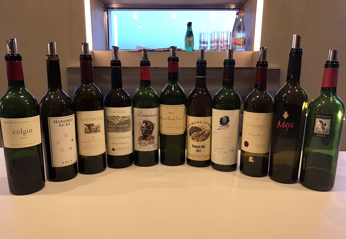 jesusgherrera28's tweet photo. Catando andamos: cuando se juntan 7 sommeliers...se catan Epicos #Vinos de #Napa #CabernetSauvignon🍷🍇😍 #OpusOne #Colgin #ScreamingEagle #Dominus #Maya #DiamondCreek #NYSommeliers #Wines #Vinos #WineTasting #Vins #Wineblogger #Vinefilos #WineLovers #WineTasting #NYSommeliers🍷 https://t.co/nTc9BzSYBh