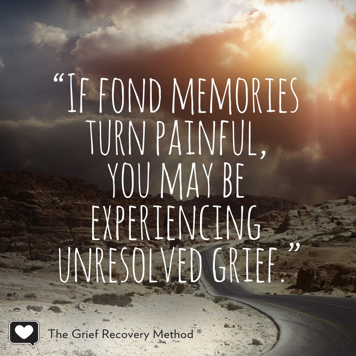 If fond memories turn painful, you might be experiencing unresolved grief.