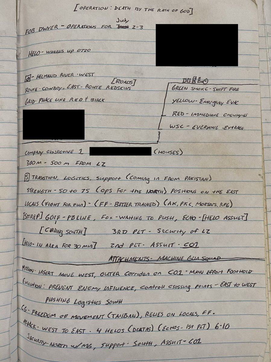 1: July 1, 2009: FOB Dwyer, Afghanistan. Briefing on Operation Khanjar or “strike of the sword.” Echo 2/8s bigger picture objective was to cut off Taliban logistical supply routes coming in from Pakistan. Our company was chosen to go the furtherest south in Helmand.