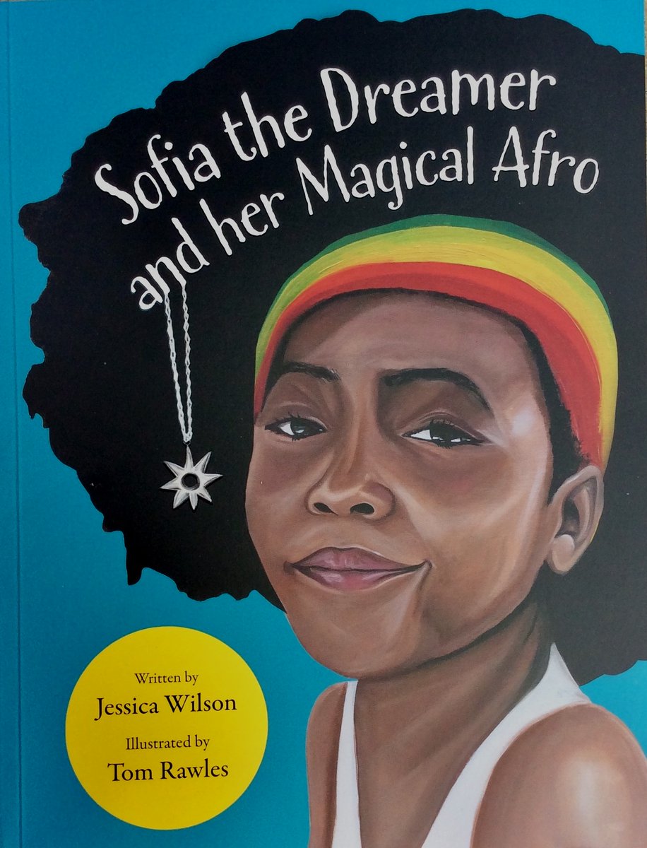 BZephaniah's tweet photo. I've been checking out Sofia the Dreamer and her Magical Afro by @jwilsonwriter , and it really is magical. So children, adults, dreadlocks, afro heads and canerow dreads, travel through time and place with Sofia, an inspiring girl. https://t.co/S7QYALixNv