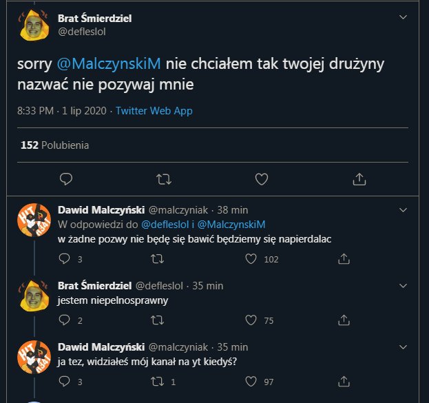 Mikolaj Silv4n Sinacki No Twitter Bracia Malczynscy Wpadaja Razem Z H34t Najlepsze Co Spotkalo Ultralige W Xd