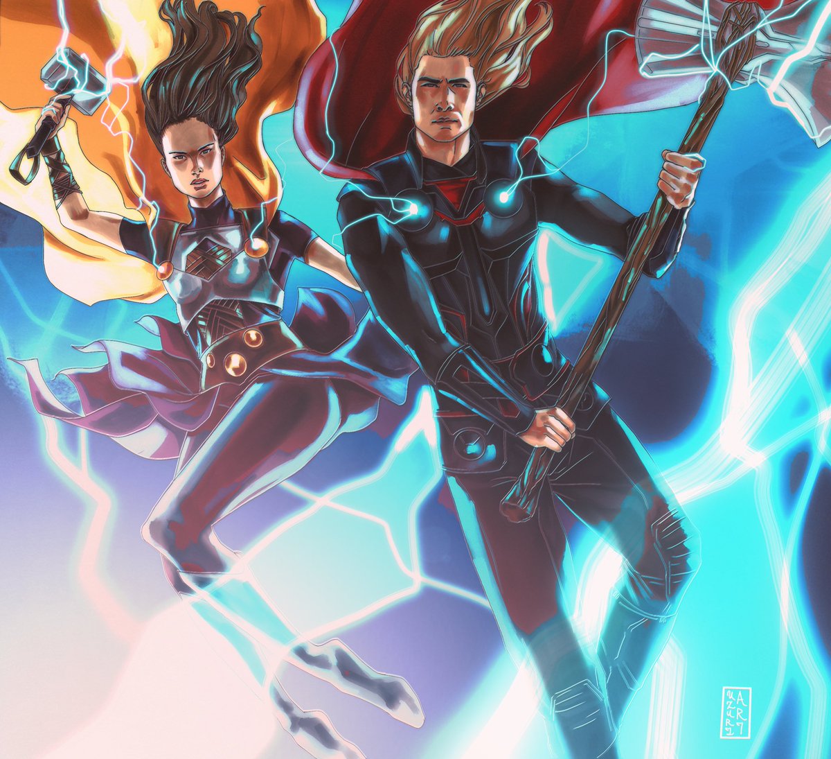 Thor And Jane Fan Art