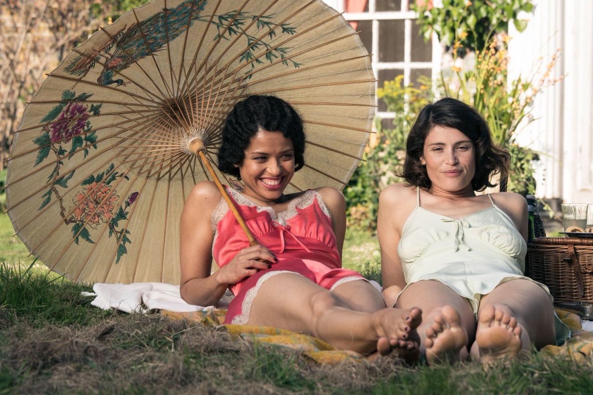 women_direct's tweet photo. Gugu Mbatha-Raw and Gemma Arterton playing girlfriends in Jessica Swale's upcoming film Summerland. https://t.co/I5YeSV7zS1