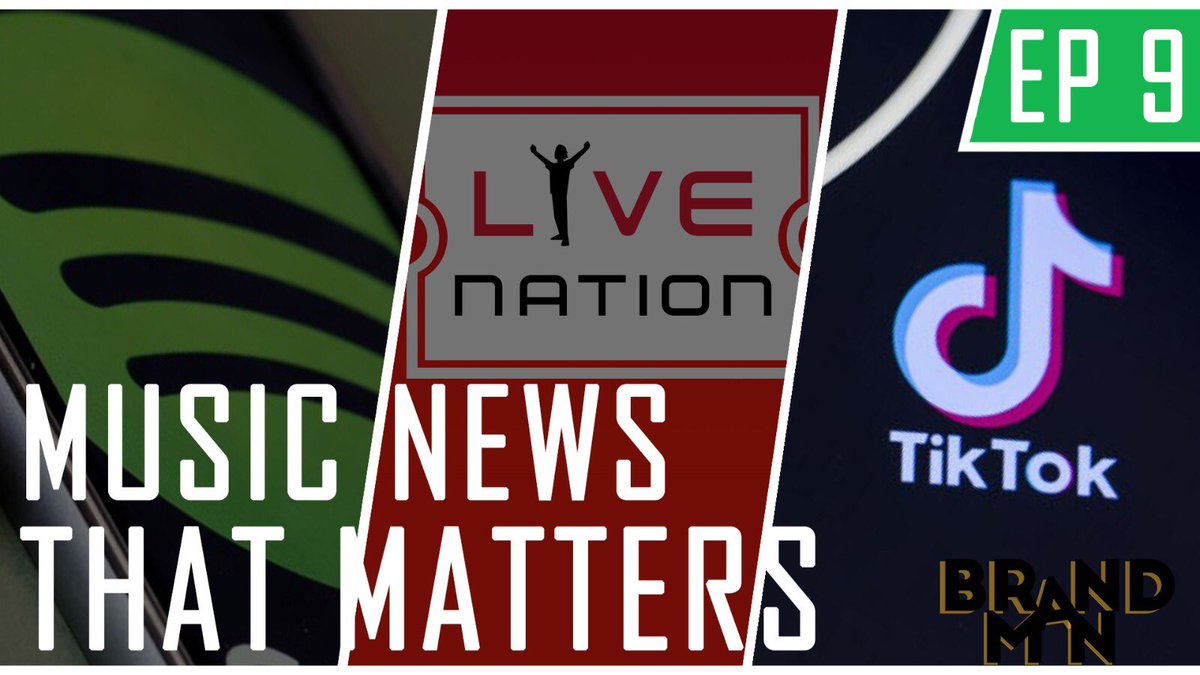 Episode 9 of the Music News That Matters podcast with myself and <a href="/BrandManSean/">SeanTaylor</a> is out now 🎙 

We give our thoughts on Live Nation’s eyebrow raising artist contract proposals for 2021 &amp; talk all things Spotify as they venture back into video👇
youtu.be/WGEF9rOd47k