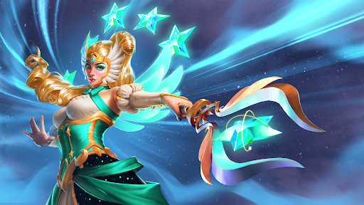 'You should be scared! You haven't seen the power of the Star Sisters!' Battle back your competition in #RadiantStars as Stellar Sentinel Inara! 📺twitch.tv/PaladinsGame