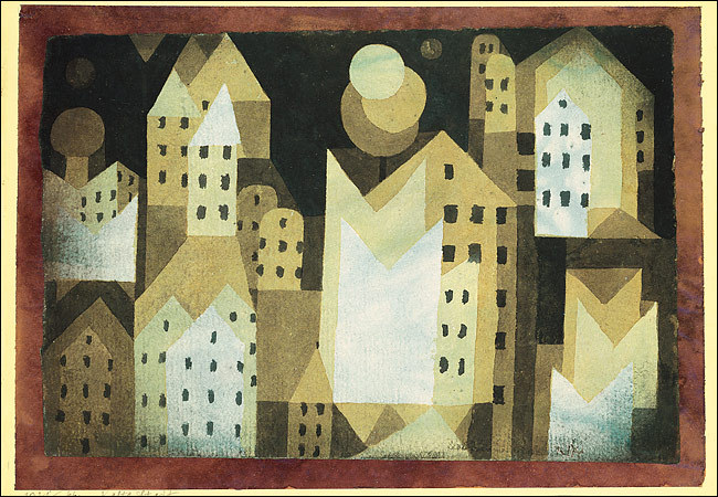 Cold City, 1921. Paul Klee