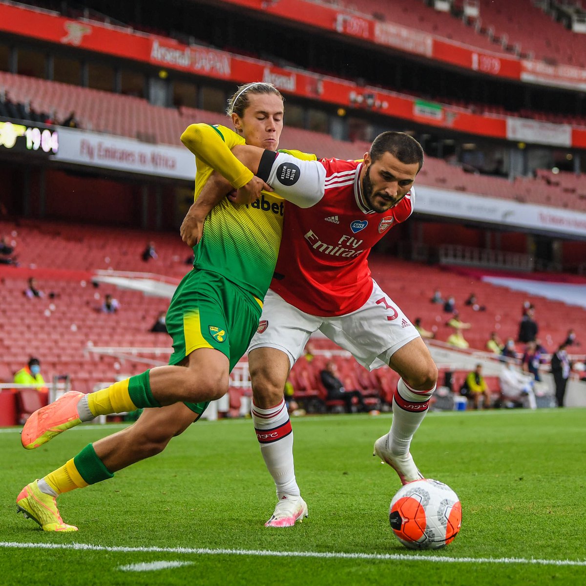 Back at home! 💥 Clean sheet! ⛔️ Well deserved 3️⃣ points! 👊🏻 #GibGäs #SeoKol #ARSNOR @Arsenal @premierleague