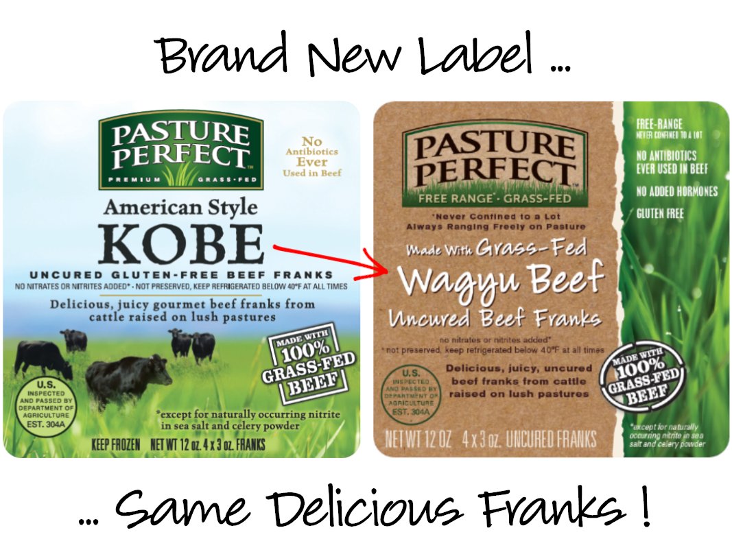 pilot_brands's tweet photo. You'll be wanting to grab your favorite #beeffranks for this Holiday weekend - look out for our new label! We've called out that it is delicious #grassfed Wagyu beef. A different label, but the same franks our customers rave about. Enjoy! #holidaygrilling #grassfedbeef #hotdogs https://t.co/dKVU4yStJE