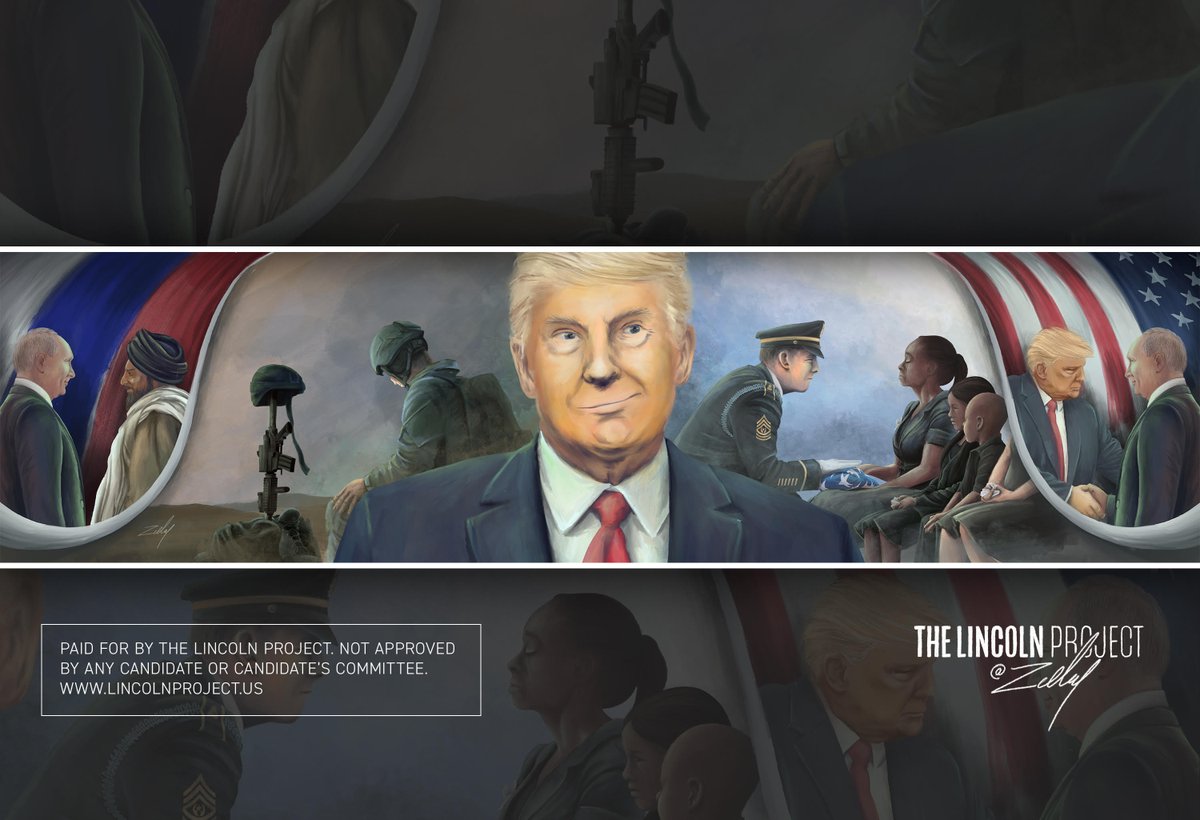 ProjectLincoln's tweet photo. Comrade Trump

Artist: @zelley https://t.co/wRwxDx63x2