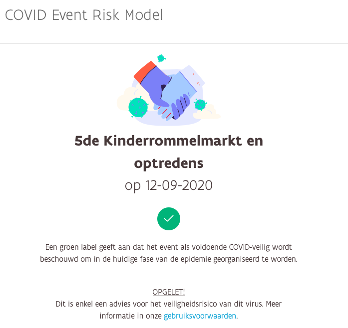 BroechJaarmarkt's tweet photo. Zonder veel extra maatregelen kregen we de kleur 🟢! Meer info volgt voor de #jaarmarktbroechem zelf! #covid19 #covidproof #gemeenteranst #broechem  #kinderrommelmarkt
5de kinderrommelmarkt Broechem @gemeenteRanst https://t.co/BuW5LkoLVv