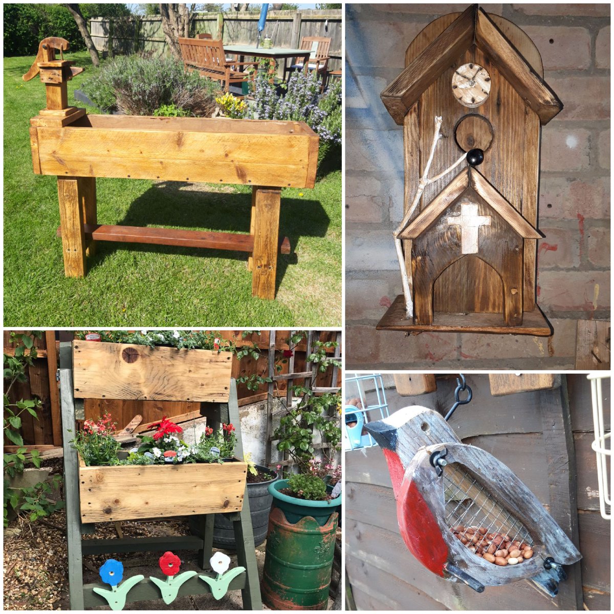 mikepvickers's tweet image. Some of my lockdown outdoor wood projects.