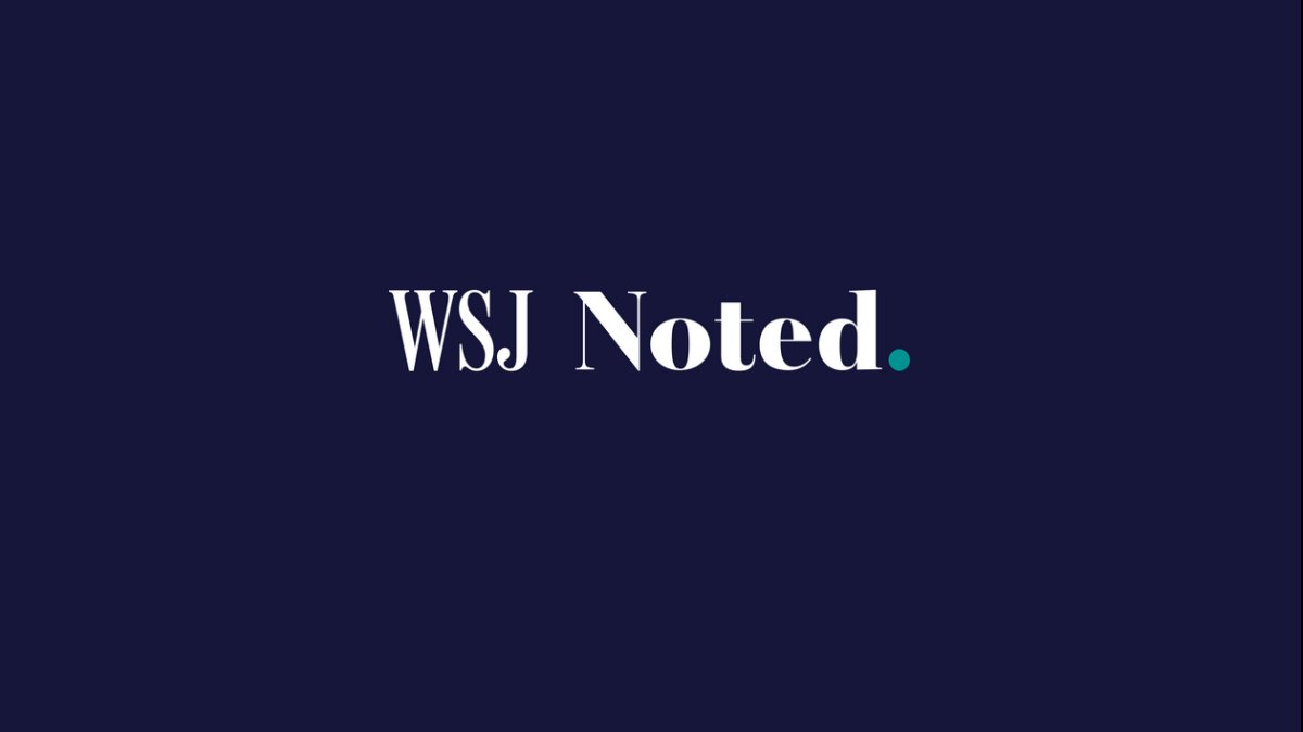 . @noted_wsj is our new digital magazine geared toward readers under 35 that will report on what it’s like to be young in today’s world  https://www.wsj.com/news/noted Follow this thread to see we’ve been up to 