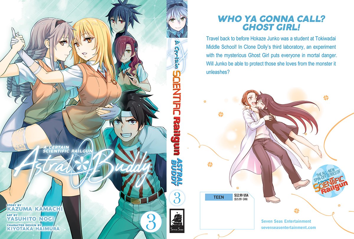 A Certain Scientific Railgun Astral Buddy vol.1~4 Complete Set JAPAN manga LOT