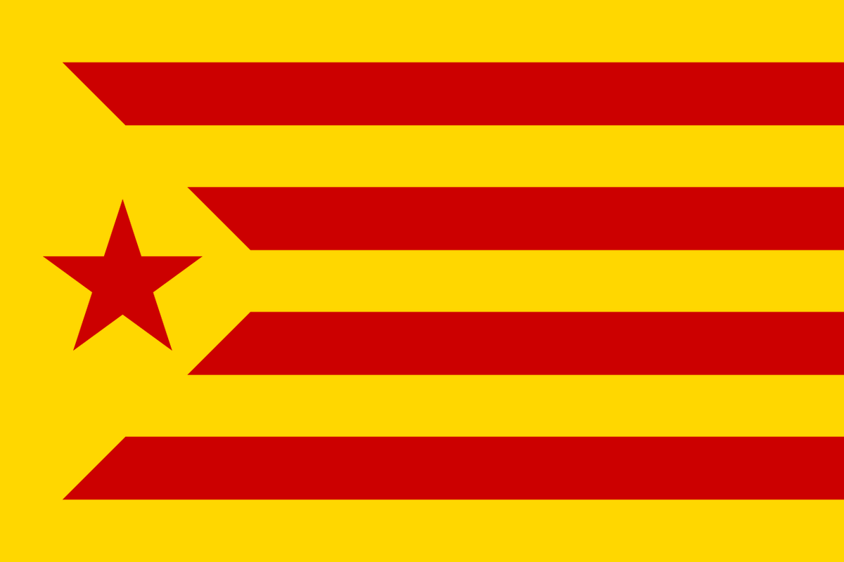The Socialist Red Estalada was used by the Partit Socialista d’Alliberament Nacional dels Països Catalans (Socialist Party for the National Liberation of the Catalan Countries), a leftist faction of the National Front of Catalonia, to represent the group's Socialist views.