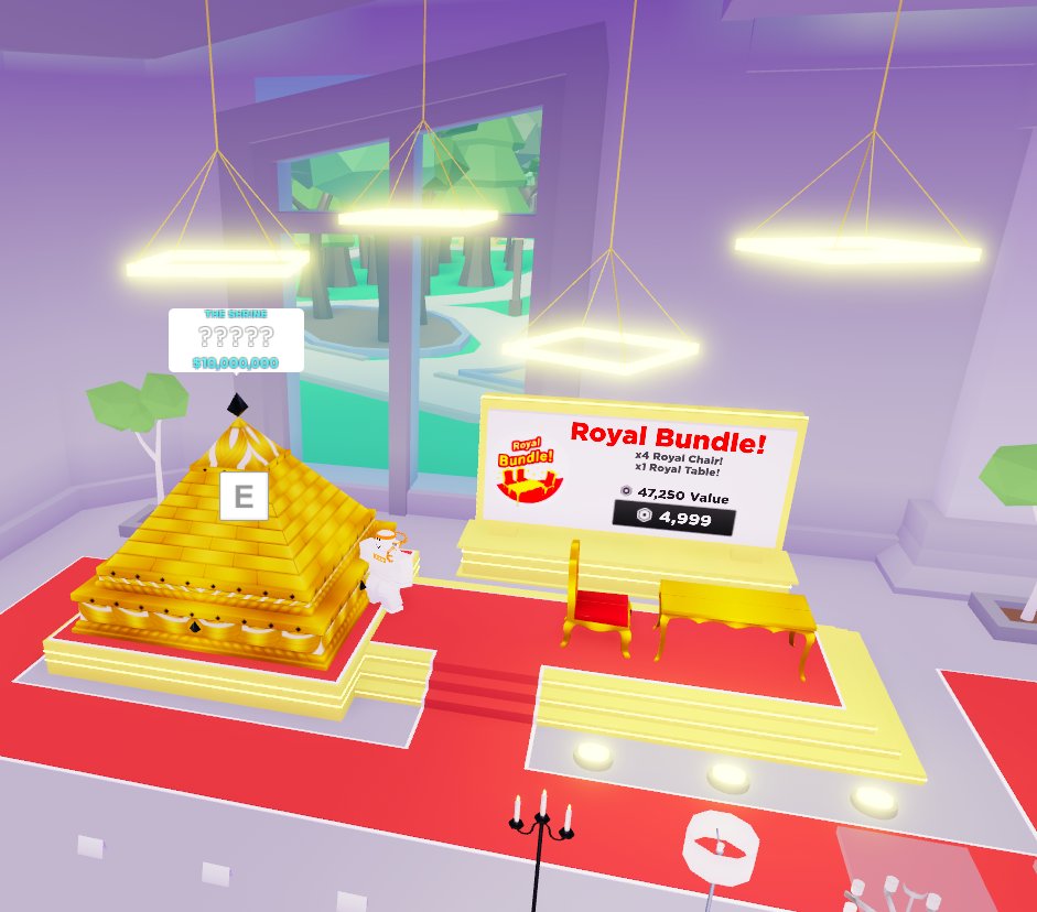 Big Games On Twitter The 1st My Restaurant Update Is Live Includes Royal Table Chair Attract Vip Customers At A Hefty Price New Area In The Shop - my restaurant roblox update