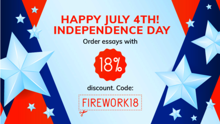 GoGetEssays's tweet photo. Happy Independence Day!
Enjoy our services with an 18% discount with code FIREWORK18 which is available until 09.07.

https://t.co/oTFpK0oxfX
#sale #writingserviceoffer #academicwriting https://t.co/ZTtEkh3xnV