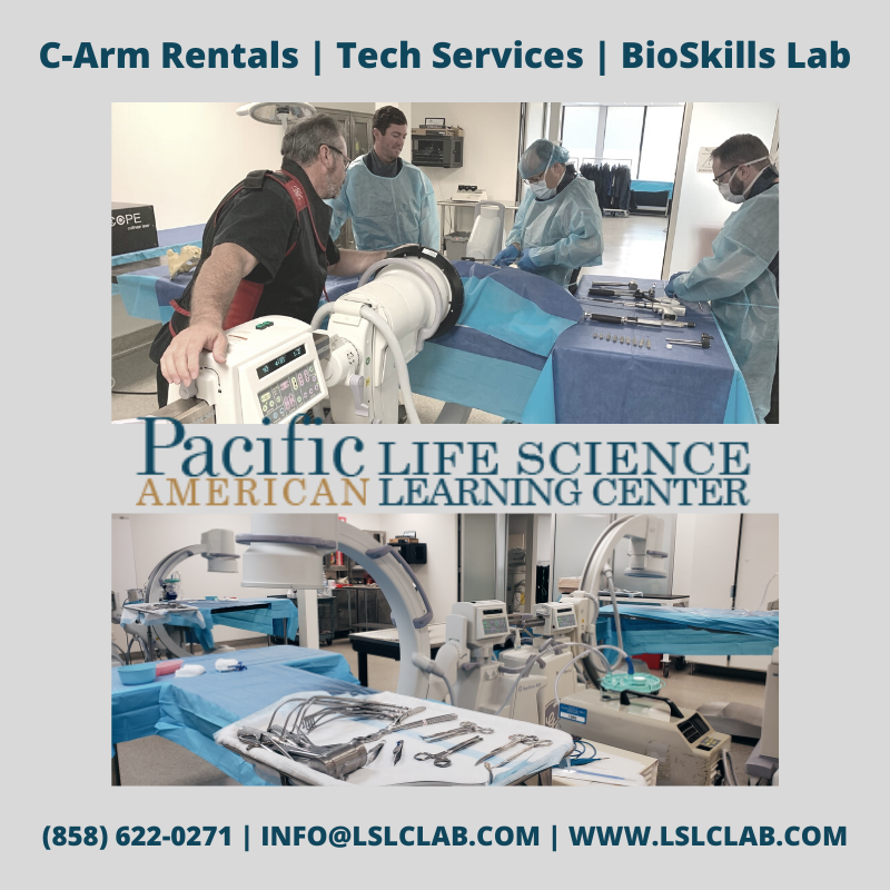 LSLC_Lab's tweet image. We offer a large bioskills facilities, C-Arm rentals, clinical external lab tech services and more! 

Contact us for more information!

#carmrentals #xray #medical #medicalfield #surgical #clinical #bioskillslab