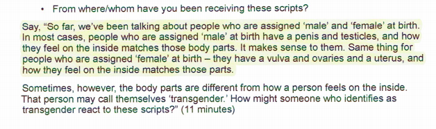 Hi  @RepDennyHeck and  @WaOSPI I'm back. Why does your ok'd curricula pretend doctors "assign" people a sex at birth? Sex is observable, testable, measurable and falsifiable. How is it medically accurate to pretend an emotion overrides scientific fact? …https://a09fb9ff-5bd1-4e80-bc9f-7ce2df7d4d0d.filesusr.com/ugd/e2df3b_24e2521c505d482bb0cc50b76ae95d3e.pdf