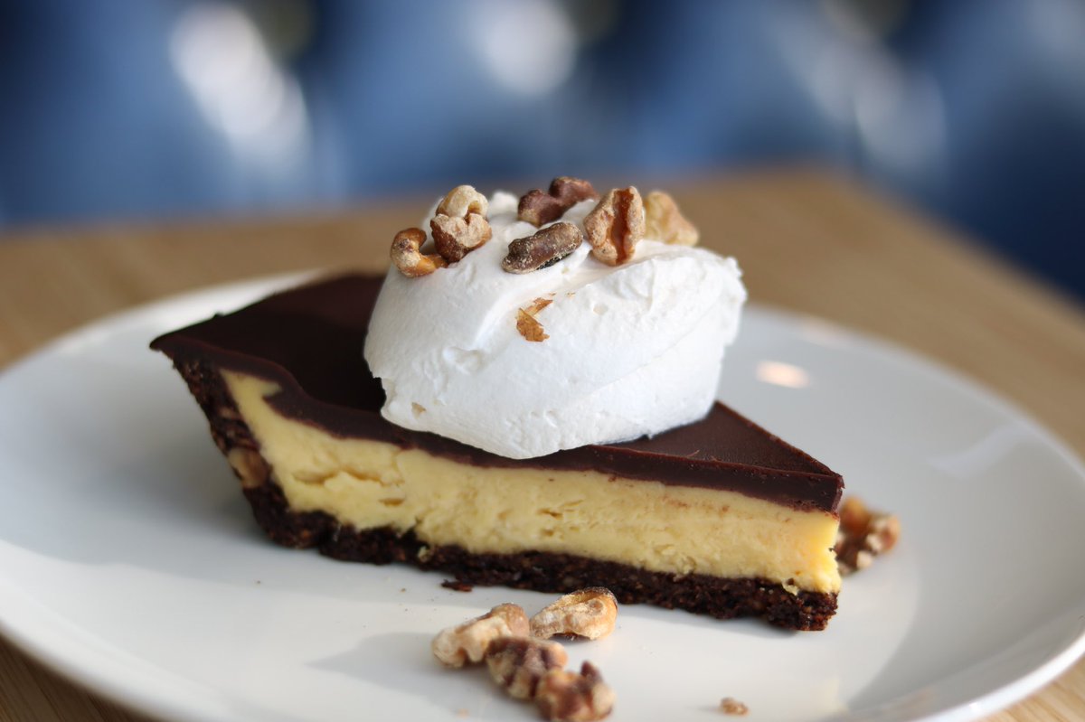 Takeout Nanaimo Bar Pie for Canada Day: a polite suggestion. Order on our website for pick up this evening 🇨🇦🎉